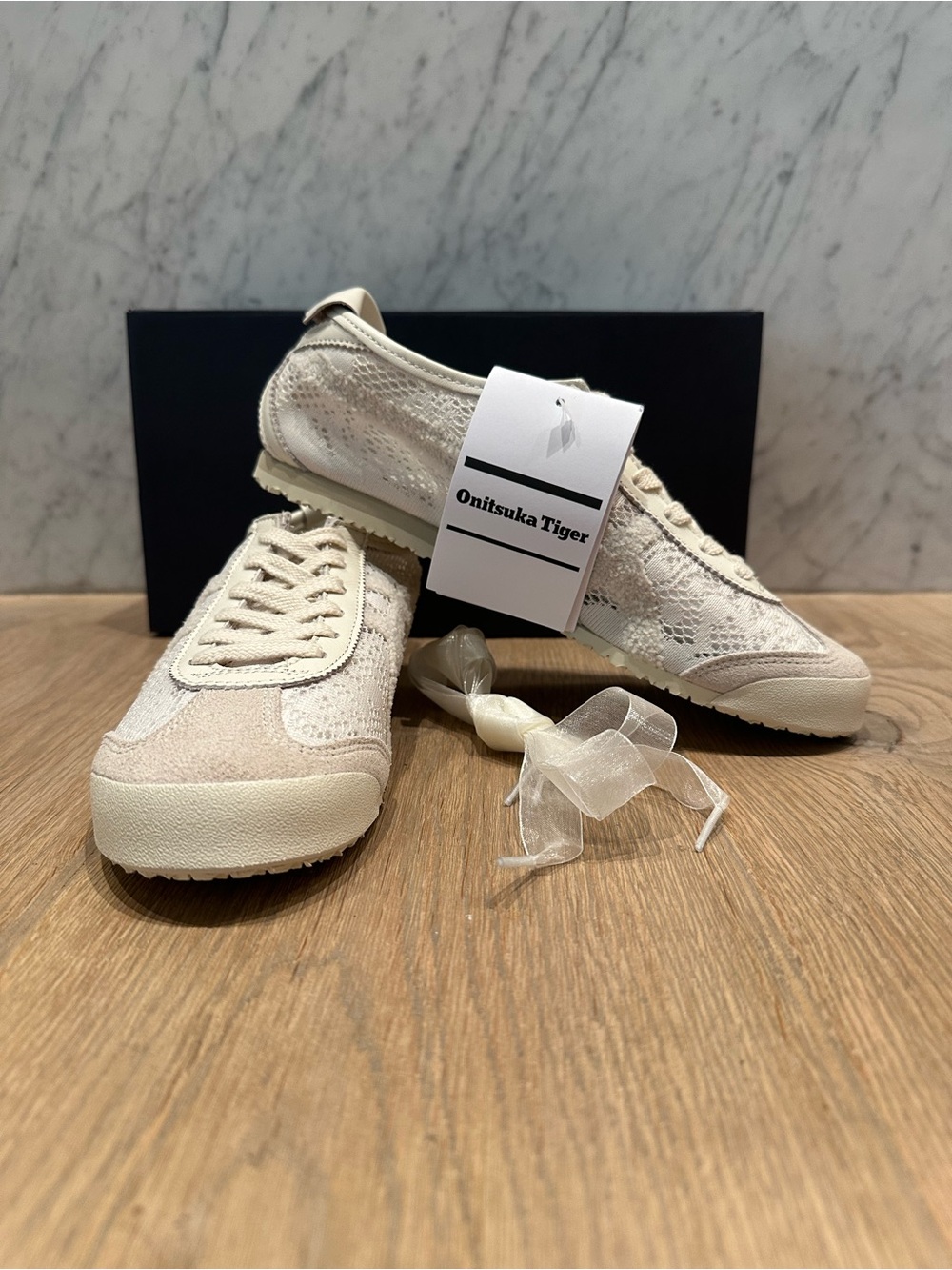 NWT Onitsuka Tiger Mexico 66 Lace Sneakers in Birch - Picture 12 of 14